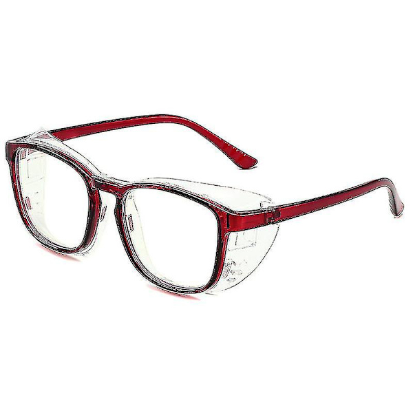 Kosteussäiliölasit Kuiville Silmille Miehille ja Naisille, Siitepölyn Estävät, Valoa Estävät Lasit Gafas Para Ojo Seco Bjl (FMY) C4 Red