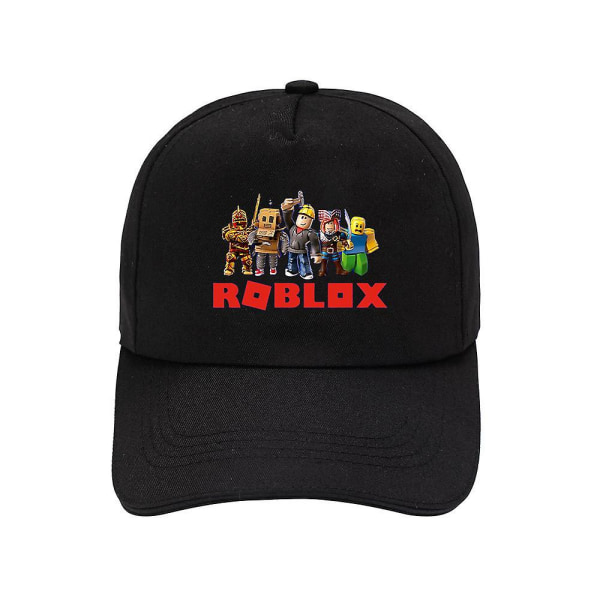 Roblox spill trykt barn voksne menn kvinner gutt jente baseball caps sommer justerbar sol visir caps gaver  (FMY) 2