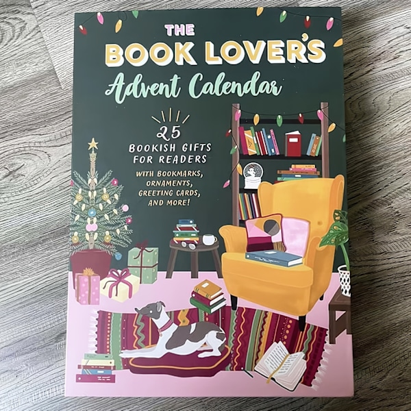 Bokelskerens Adventskalender - 25 Dager med Litterære Gaver, Papirmateriale, Engasjerende Nedtelling for Voksne, Ingen Elektrisitet Kreves, Ideell for (FMY) Gifts for Book Lovers