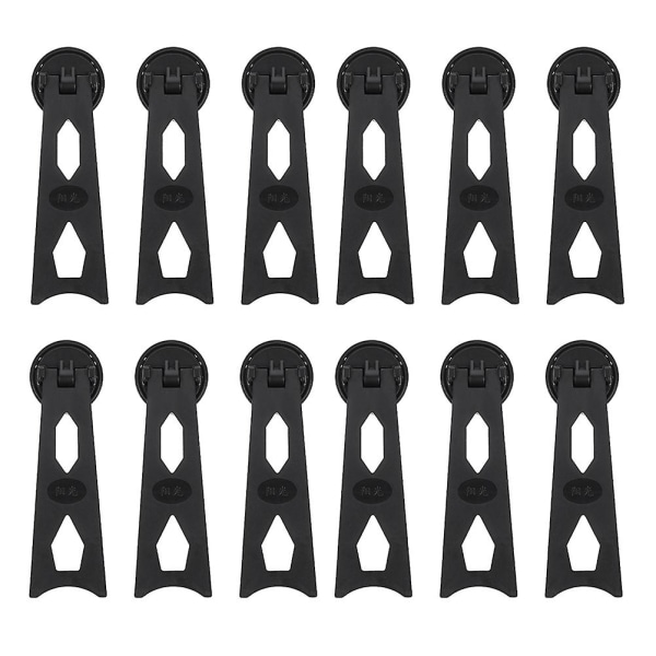 20 stk Kunstverk Bilde Ramme Bilde Display Stativ Bilde Stativ Rygg Bilde Ramme Staffeli Rygg Bilde Ramme Display Stativ  (FMY) Black 12.8X4.6CM