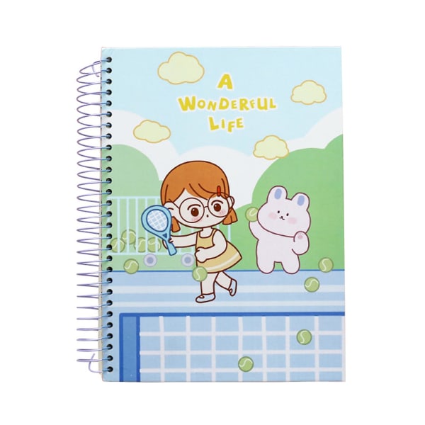 B5 Notepad Thicken Planner Student Notebook 300 sider regjert for guttejenteskole (FMY)