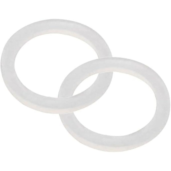 10 stk. silikone pakningsringe til mason jars med bred munding, lækagesikre gummipakninger (10 stk., 70 mm) (FMY)