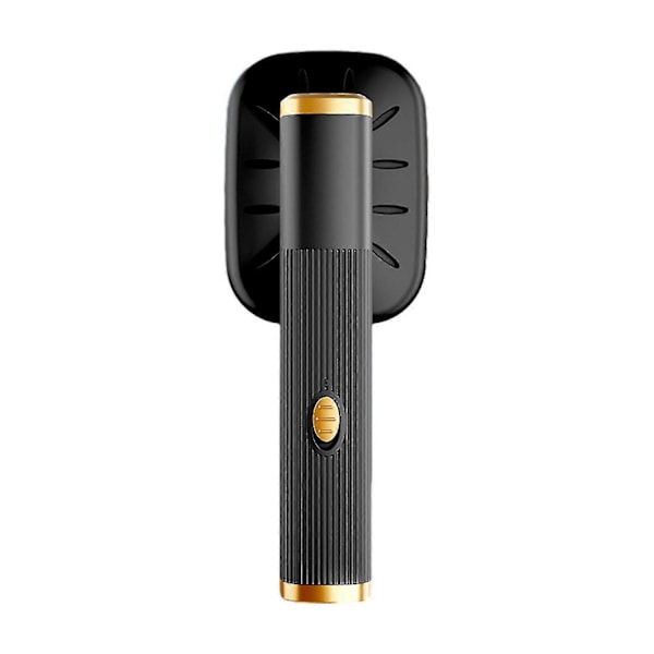 Steamer Strygejern til Tøj Opgraderet Bærbar Mini Strygemaskine, 180° Roterbar Håndholdt Dampstrygejern, Fo (FMY) Black Free Size