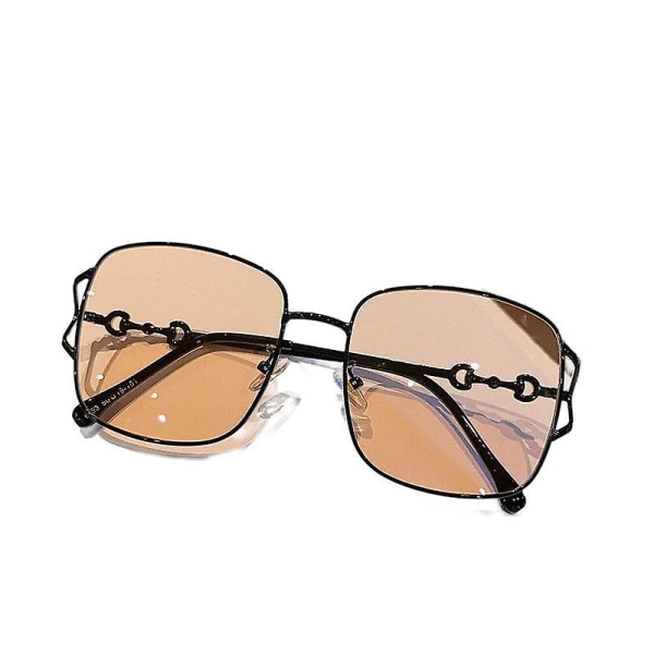 Wekity Sunglasses Womens Trendy 2022 Oversize Big Large Driving Solglasögon Sensitive Eyes Uv Protection (FMY)