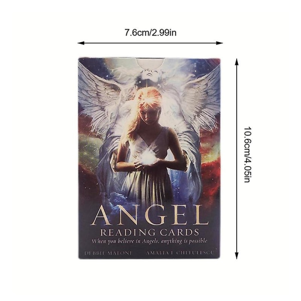 Enkeli Oraakkelikortti Tarot Oraakkelikortti Ennustusennustus Perhejuhla Lautapeli (FMY) one size