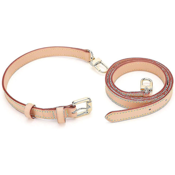 Vachetta-nahkainen olkahihna Speedy Neverfull Nano -laukulle, säädettävä, ristihihna, DIY, leveys 7/10 tuumaa (1,8 cm) (FMY)