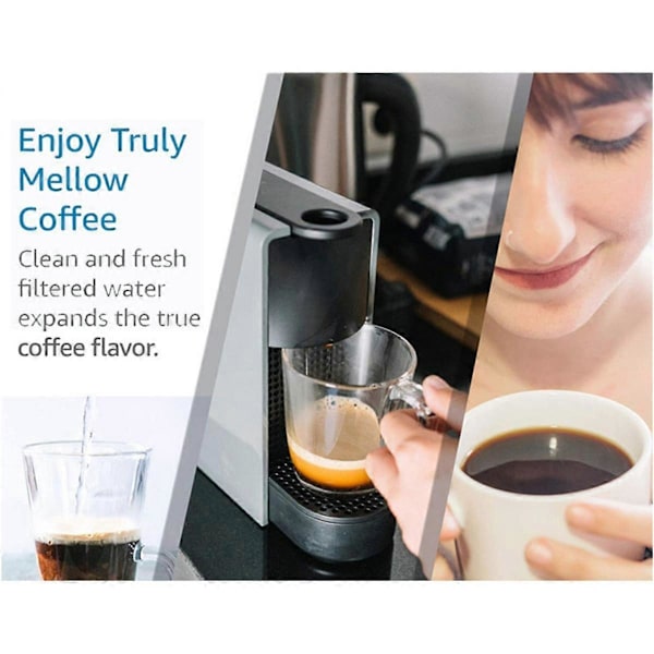 Vandfilter til kaffemaskine til Sage Oracle Touch, BES878, Bes008, 4 stk. (FMY) White