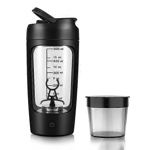 Protein Shaker Flaske Rystekop Fuldautomatisk Omrøringskop Med Pulverboks Praktisk (FMY) BK