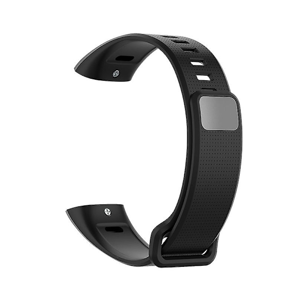 Sportarmband i silikon för Huawei Band 2 Pro / Band 2 / ERS-B19 / ERS-B29 (Vit) (FMY) Black