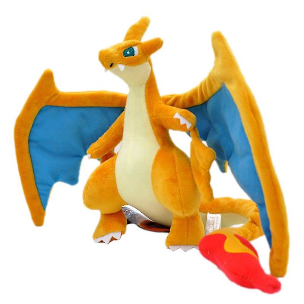 Pokémon Charizard Plussj, Plussj Stoffdyr Dinosaur Plussj (FMY) Yellow