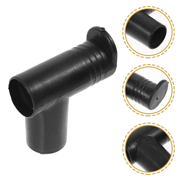 2 stk. Tøjstativsforbindelse Retvinklet Tøjstativsforbindelsesled Til Tøjstativ (FMY) Black 7.00X6.10X2.50CM