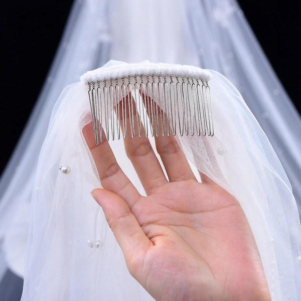 Pärlvit hårrosett för möhippa - Bride To Be | Bröllopsduschgåva, tärnornas gåvor,wz-422  (FMY)