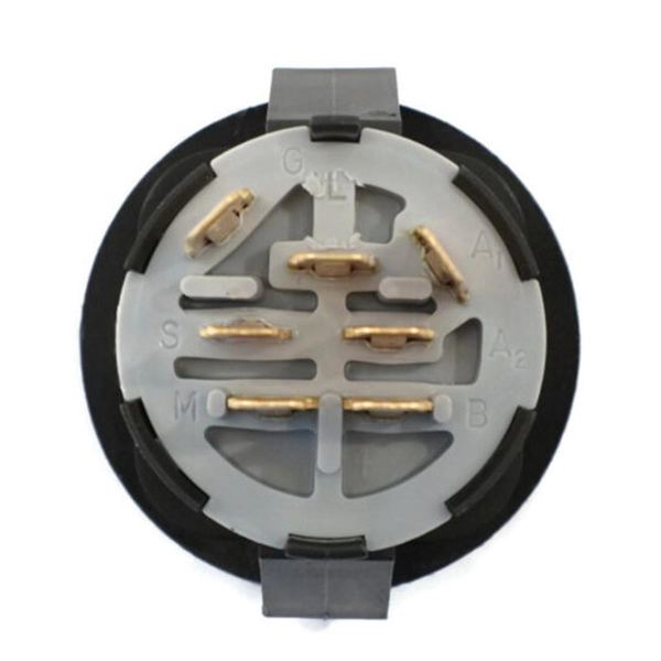 532163968 532175566 Tenningbryter Tenningnøkkelbryter Med Nøkkel For L120 L130 G110 Ly18 Plenklipper  (FMY) black