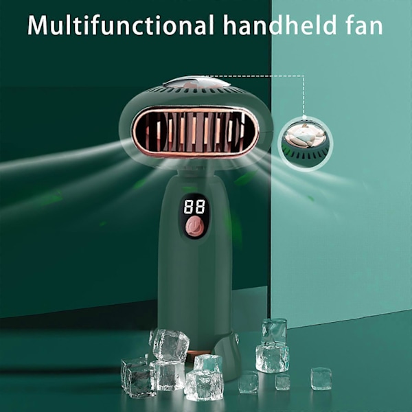 Bærbar Vifte Håndholdt Vifte, Vifte, Mini Vifte Lommevifte, Oppladbar Mini USB Vifte (FMY) GN