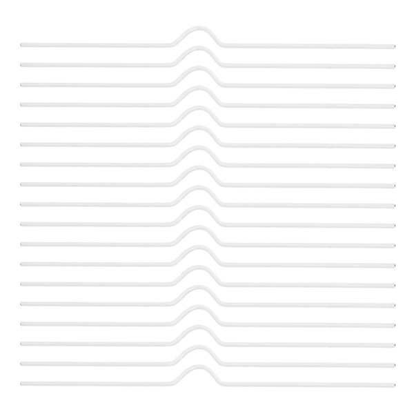 100 st Kalenderkrokar Kalenderpärm Pärmkrokar Hängande Kalenderkrokar Pärmkrok (FMY) White 20.00X0.10X0.10CM