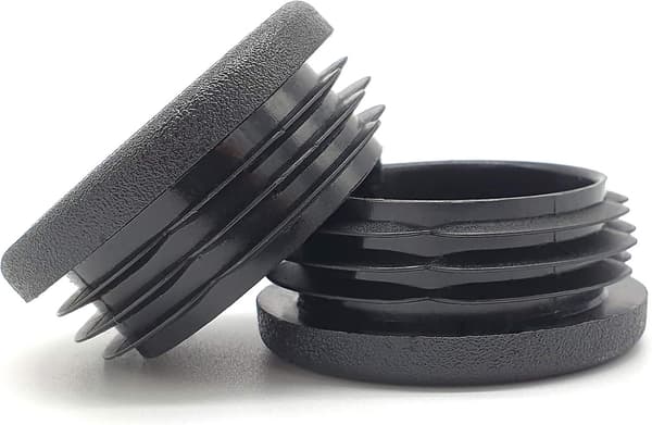 Pakke med 10 runde vingeplugger med en diameter på 35 mm, rørplugger, polyetylenplugger av høy kvalitet, endepropper, hetter  (FMY)