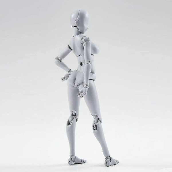 Actionfigur Ritningsmodell, Ritningsfigurer För konstnärer Actionfigur Modell Human Mannequin Man Wom (FMY) 8.46 x 7.09 x 1.85 inches Male