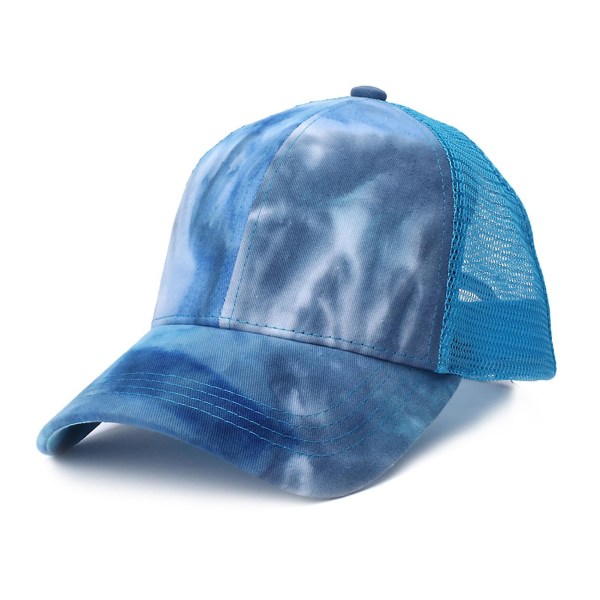 Unisex solmioväriaine, säädettävä Snapback Outdoor Sport -hattu puuvillainen hiphop- cap (FMY) Blue Sky