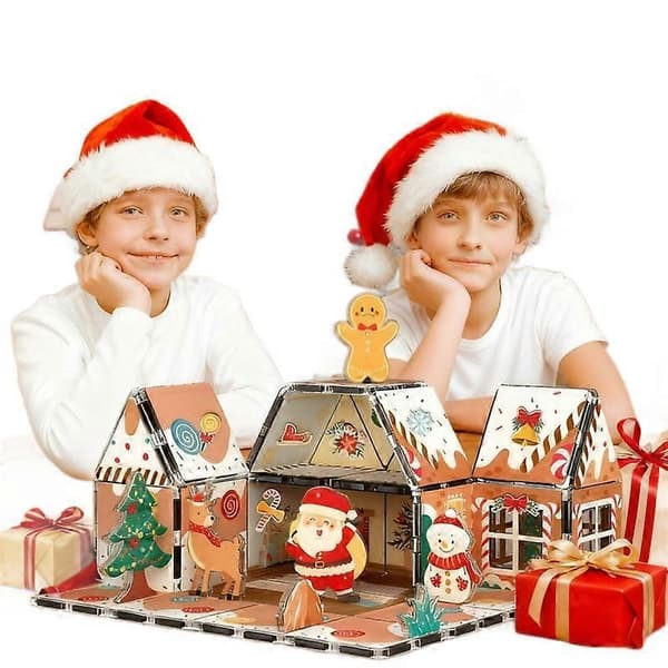 Magnetiskt pepparkakshusbyggsats (FMY)