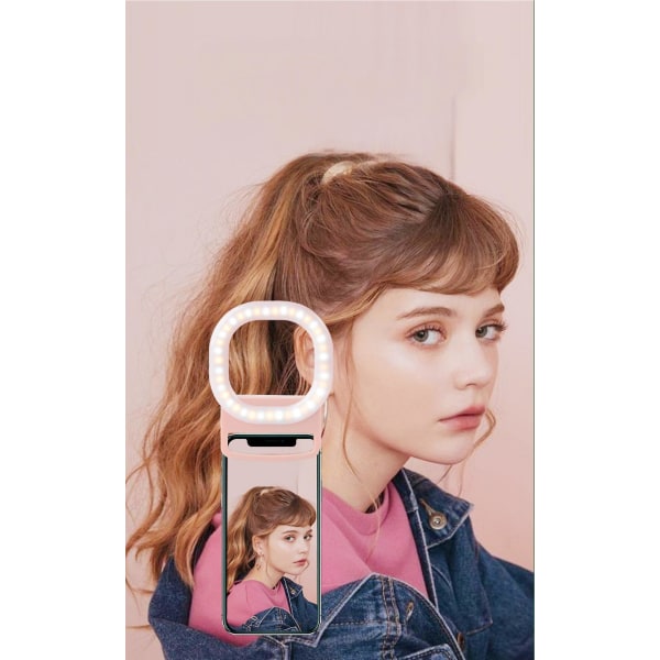 USB latausmatkapuhelimen täyttövalo Matkapuhelimen selfie Käytä täyttövaloa (FMY)