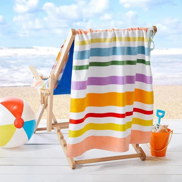 Oversize trykt strandhåndklæde clearance håndklæder 55*27" i, voksen svømme håndklæder, ideel gave til kvinder, mor, bedste ven kæreste (FMY)