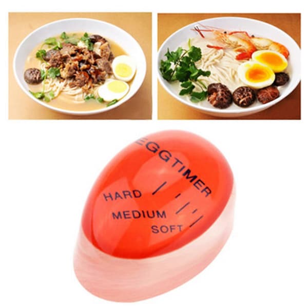 Egg Timer Mini Giftfri Resin Pro Egg Timer for Spising (FMY) Red