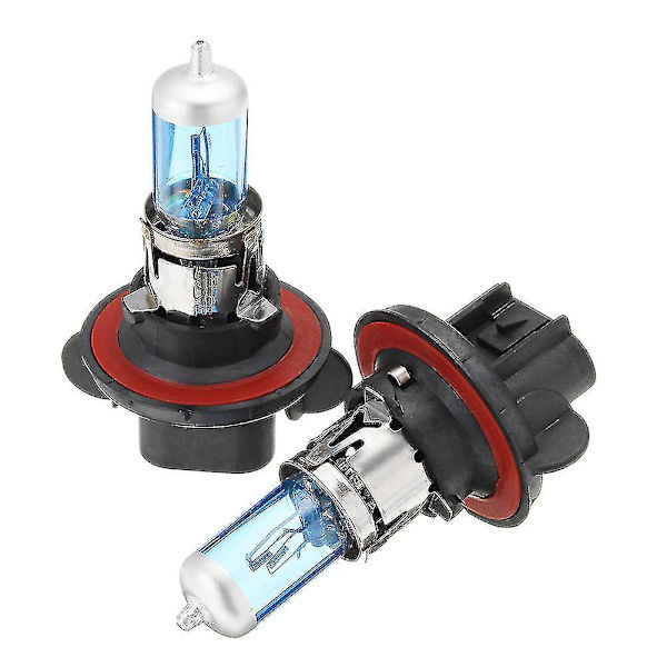 1 Par H13 9008 100/90w 5900k Super Hvid Høj/Lav Stråle Forlygte Halogen Pærer (FMY)