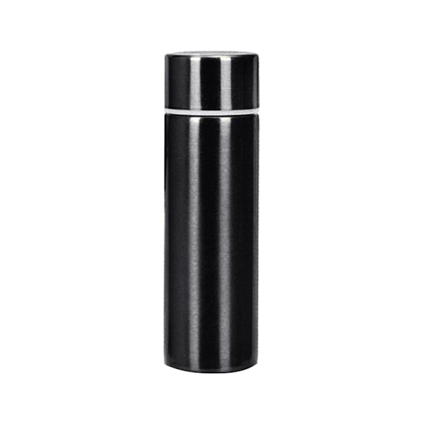 Mini Termoskopp 150ml Bærbar Rustfritt Stål Kaffe Vakuumflasker for Utendørs Reiser Liten Kapasitet Reise Drikk (FMY) Black