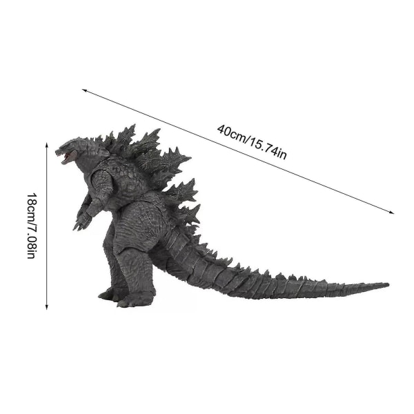 Godzilla Model Movie Edition Monster King Figur 7-tommer 7\" Legetøj Legetøj En Ny Dukke Monster King I Æske  (FMY)