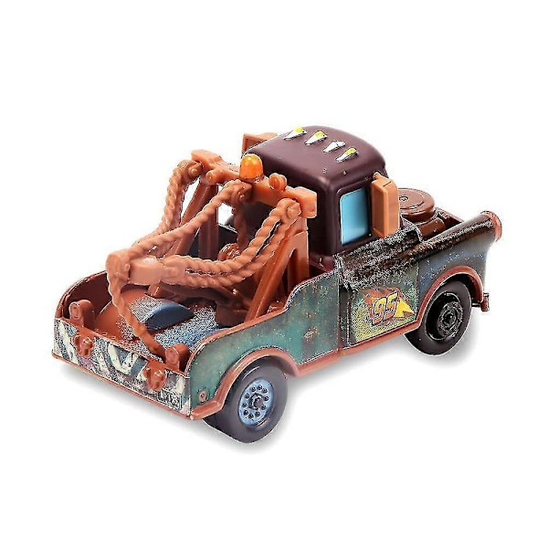 Disney Cars 2 Mater Legetøjsbil Die-Cast Filmfigur Køretøjsmodel Sjov Gave til Drenge og Piger (FMY)