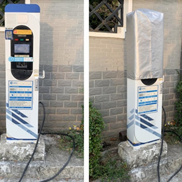 Ev-lader Regnbetræk Elektrisk Køretøjs Ladestation Vejrbestandig Dækning (FMY) L