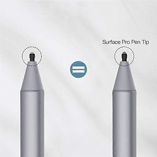 5 stk pennespiss Stylus pennespiss 2H 2H erstatningssett for Surface Pro 7/6/5/4/Book/Studio/Go  (FMY) Black