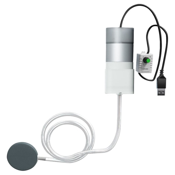 Akvaarion USB ilmapumput Kannettavat mini USB akvaarion kalasäiliön happiilmapumput (FMY)