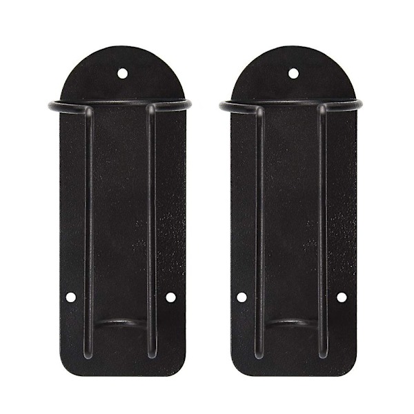 2-pack väggmonterad hållare för hårtrimmer, förvaringsställ för elektriska hårtrimmers för frisörverktyg (FMY) black
