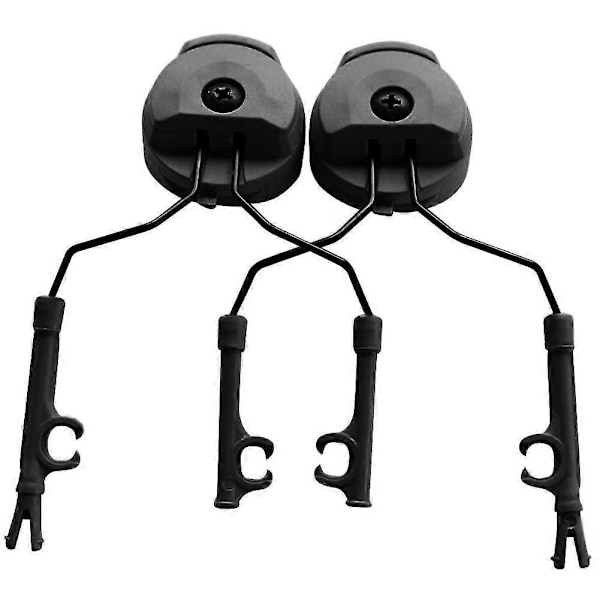 3M Peltor Arc Rail Adapter Fästkit för Ballistiska Hjälmar - 1 Par (FMY) Gray