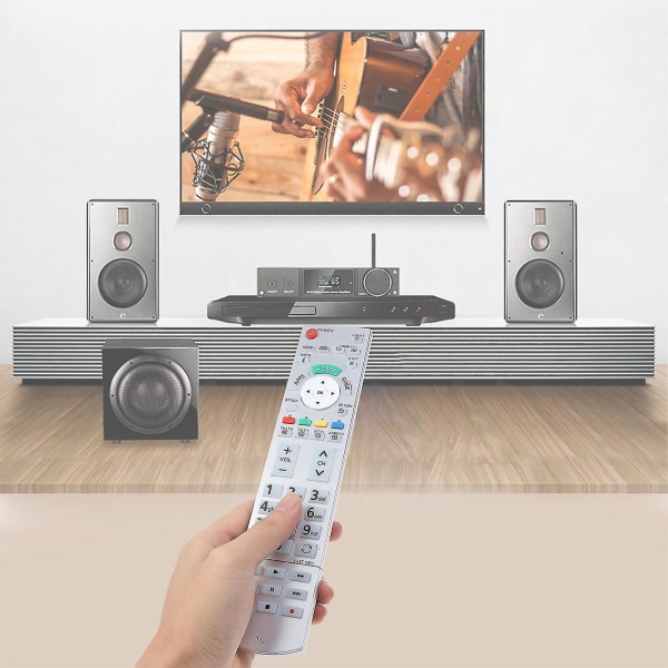 Bärbar halkfri fjärrkontroll ersätter Panasonicsmart Led Tv TV-tillbehör (AM4)