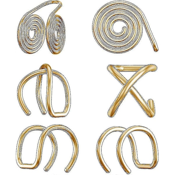 Tryk Ørering Til Keloid, Keloid Øreringe Tryk Clip, Kompression (FMY) Gold