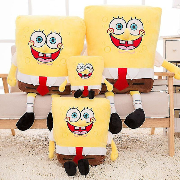 Spongebob Squarepants -pehmolelu Heittotyyny Lapsille ja Opiskelijoille -r (FMY) 55cm