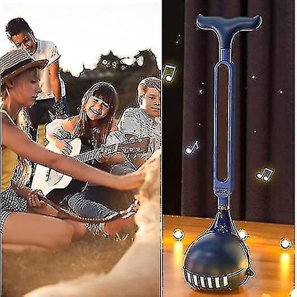 Wudaizhi Otamatone Japansk Elektronisk Musikinstrument Bærbar Synthesizer Sjove Magiske Lyde Legetøj Gave Til Børn Voksne (FMY) blue