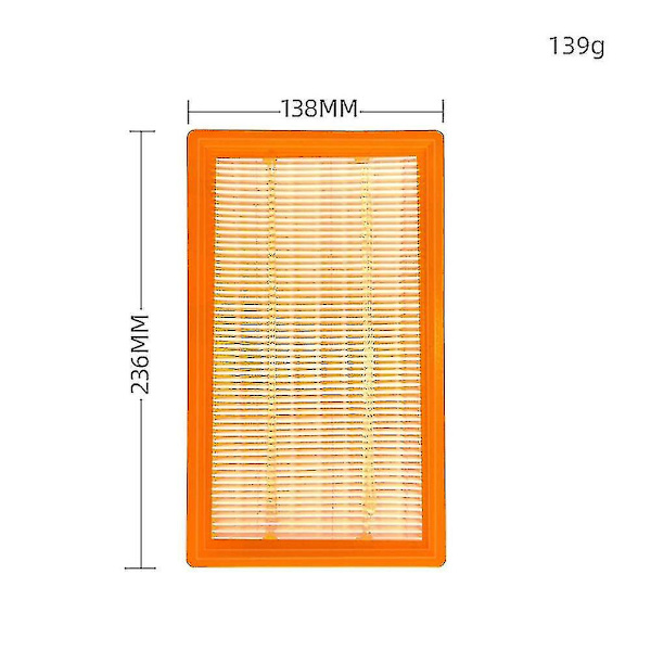 Hepa-suodatin Karcher Nt25 Nt35 Nt360 Nt45/1 imurille (FMY)