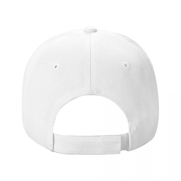 No Fear Baseball Cap Derby Hat Luksus Cap Rave Sommerhatte Dreng Cap Dame (FMY) White