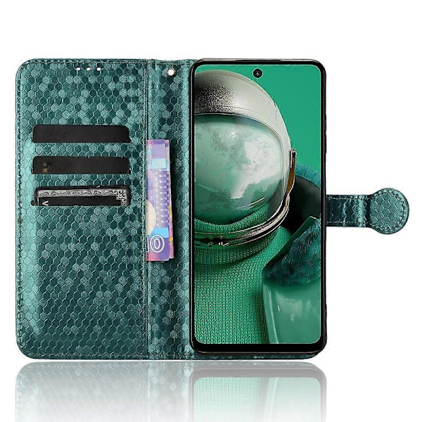 Dot Tekstur Lærveske For HMD Pulse Pro / Pulse / Pulse+ (FMY) Green