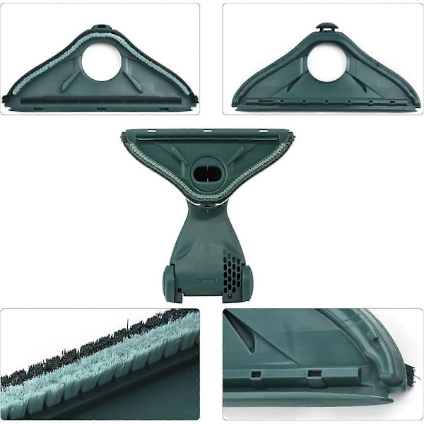 Fogborste för Vorwerk Kobold VK135 VK136 VK140 VK 130 HD40 (FMY) GreenWhite