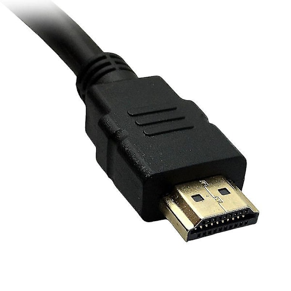 1.8/3/5/10m 1080p HDMI till VGA 15-stifts Hanadapterkabel för HDTV HD LCD (FMY) 1.8m