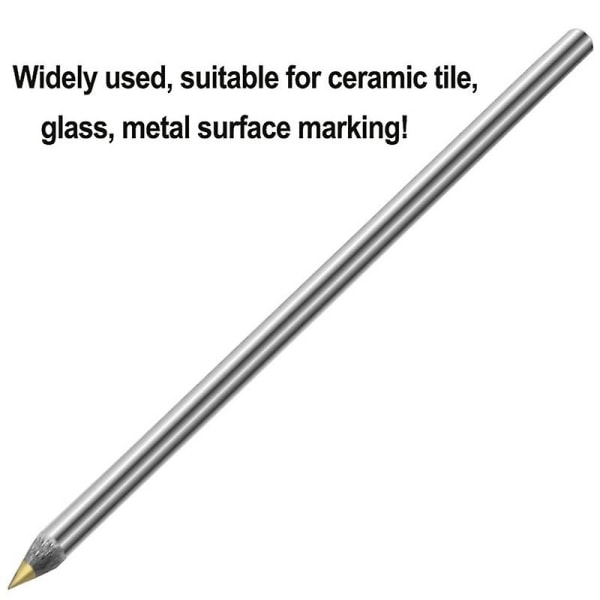 Diamantmetallgraveringspenn Tungsten Carbide Tips Scriber Pen for Glass Keramisk Metall Treskjæring Scribing Hand Tool (FMY)