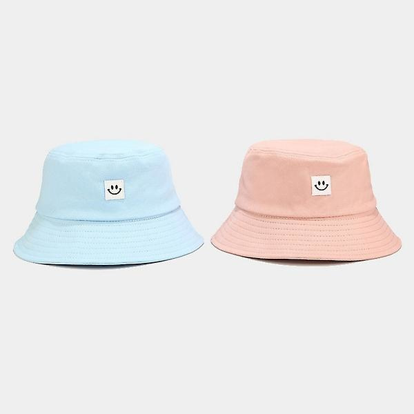 Motebøttehatt med smilende ansikt brodert unisex mote (FMY) C