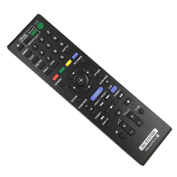 Fjärrkontroll för Sony RM-ADP074 ADP073 BDV-E290 BDV-N990W BDV-N995W BDV-E190 HBD-N990W HBD-N995W Blu-ray Hemmabiosystem (AM4)