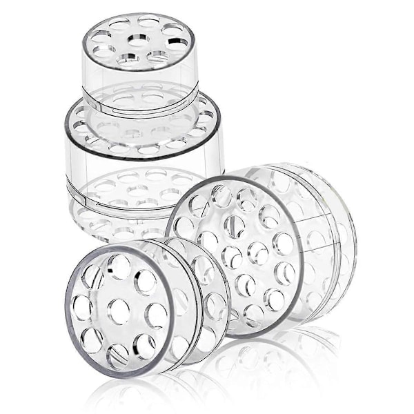 Spiral Ikebana Stjälkhållare, Spiral Stjälkhållare för Blommor, 4-pack DIY Bukett Kit Spiral Ikebana Stjälk (FMY) transparent