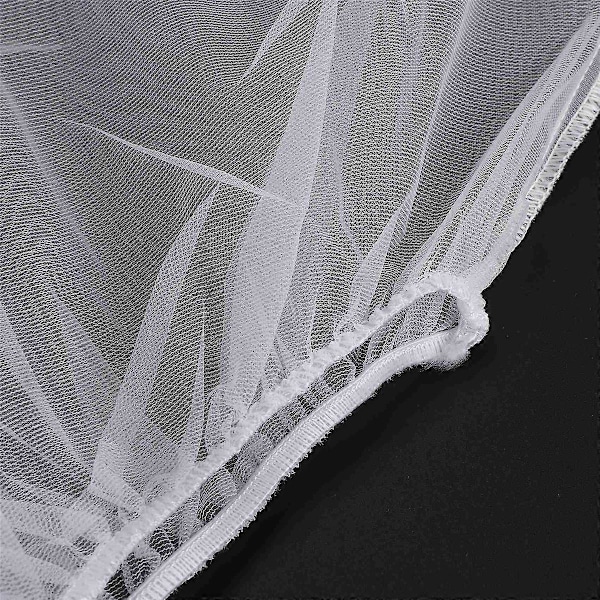 12-pakning 5 Gallon Maling Silposer, Fine Mesh Filterposer Elastisk Toppåpning Silpose for Bruk (FMY) White