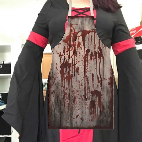 Halloween Cosplay Skräckförkläde Skräck Och Konstig Stämning Dekoration Originalitet Arbetskläder Undvikande Smuts Skydd Semesterprydnader FLY4880  (FMY) C One Size